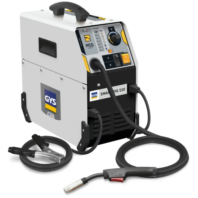 GYS Lasinverter SMARTMIG 110 MIG/MAG - inclusief accessoires