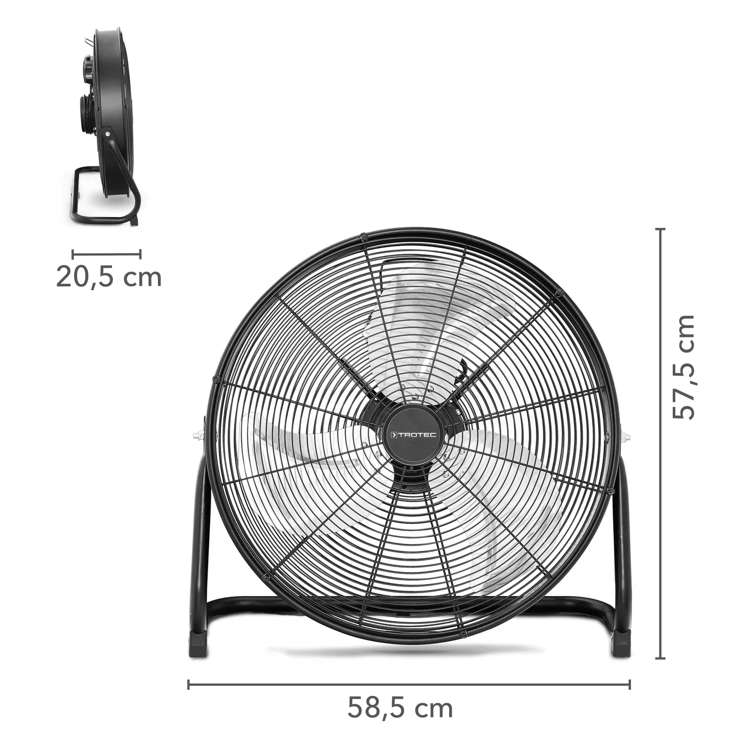 Ventilateur sur pied Trotec TVM 20 D