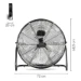 Trotec Vloerventilator TVM 24 D zwart