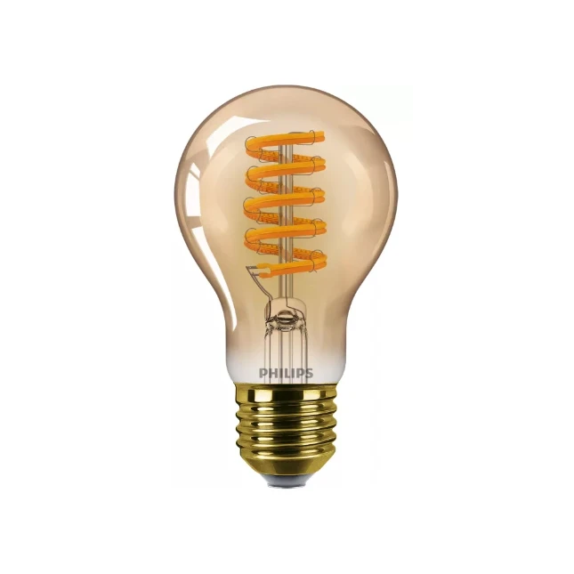 Philips Vintage LED Filament Amber 50W E27 A60  WGD SP