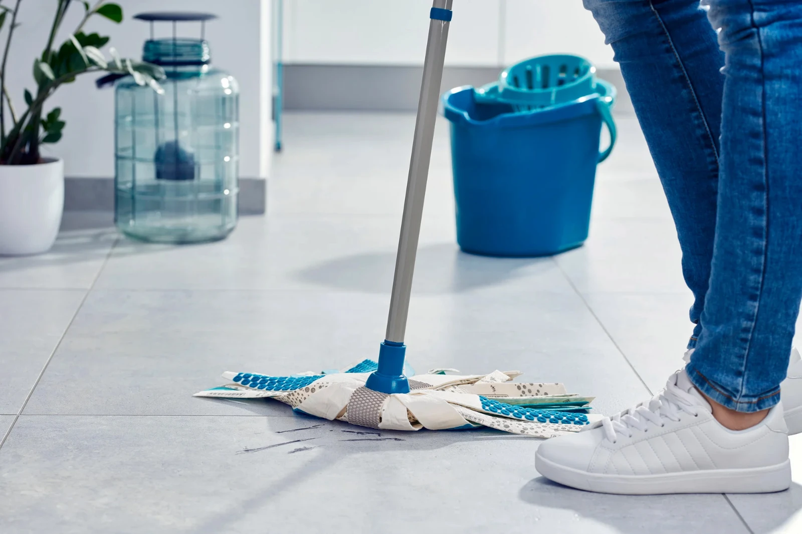 Leifheit Mopkop Vervangingskop Power  3-in-1