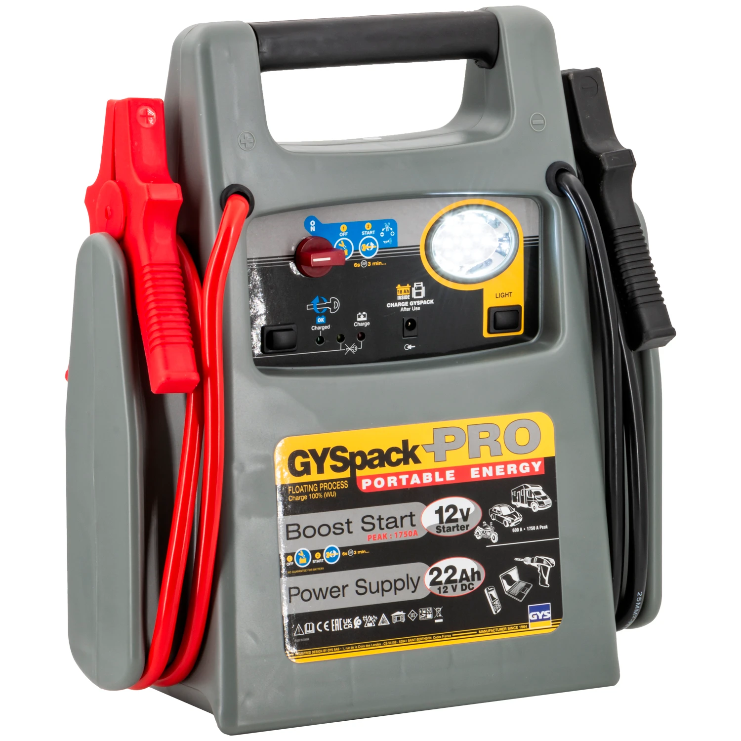 GYS Startbooster GYSPACK PRO 12V