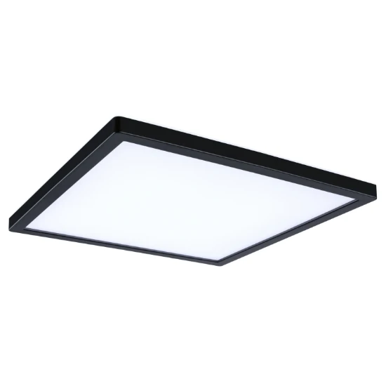 Paulmann LED-paneel Atria Shine vierkant 298x298mm 15,7W zwart