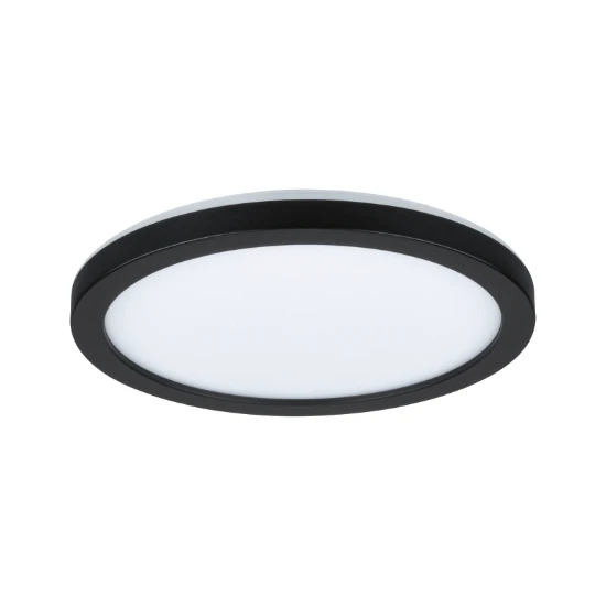 Paulmann LED-paneel Atria Shine rond O190mm 7,6 W zwart