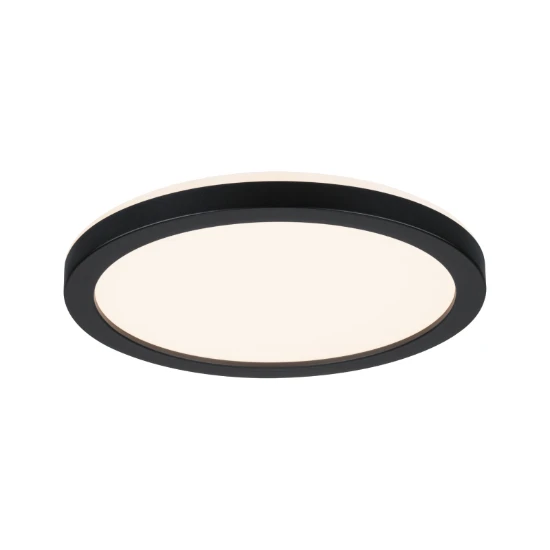 Paulmann LED-paneel Atria Shine rond O190mm 7,6 W zwart