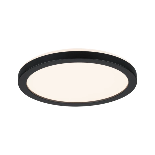 Paulmann LED-paneel Atria Shine rond O190mm 7,6 W zwart