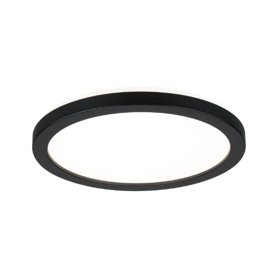 Paulmann LED-paneel Atria Shine rond O190mm 7,6 W zwart
