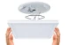 Paulmann LED-paneel Atria Shine vierkant 298x298mm 15,7W wit