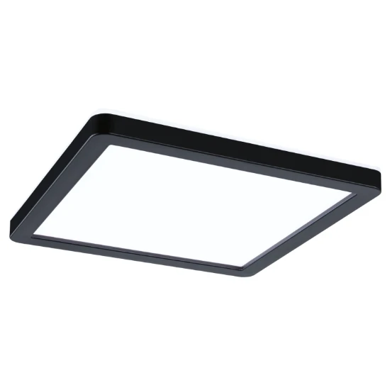 Paulmann LED-paneel Atria Shine vierkant 190x190mm 15,7W zwart