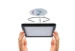 Paulmann LED-paneel Atria Shine vierkant 190x190mm 15,7W zwart