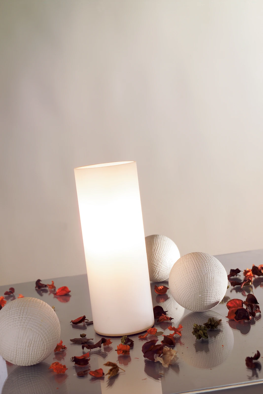 Paulmann LED-tafellamp Noora 42W E14 opaal