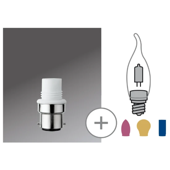 Paulmann Lampadapter G9/B22d
