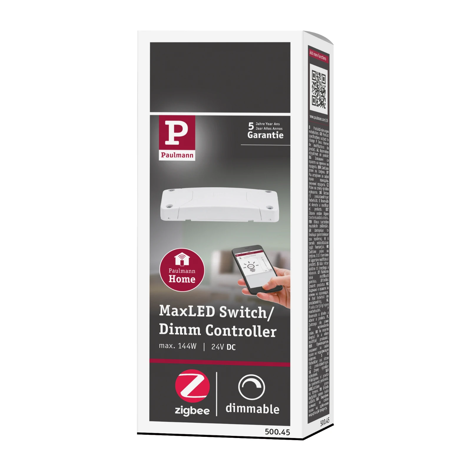 Paulmann MaxLED Dim-/schakel Controller Smart Home Zigbee
