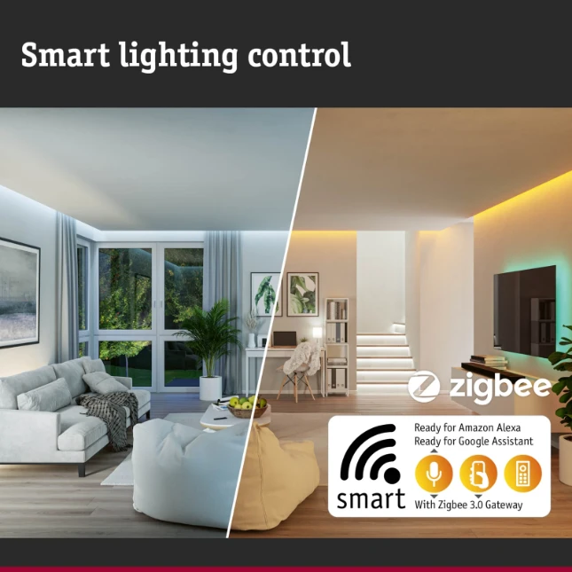 Paulmann LED-strip Reflex Zigbee RGBW Smart Home 20W 3m