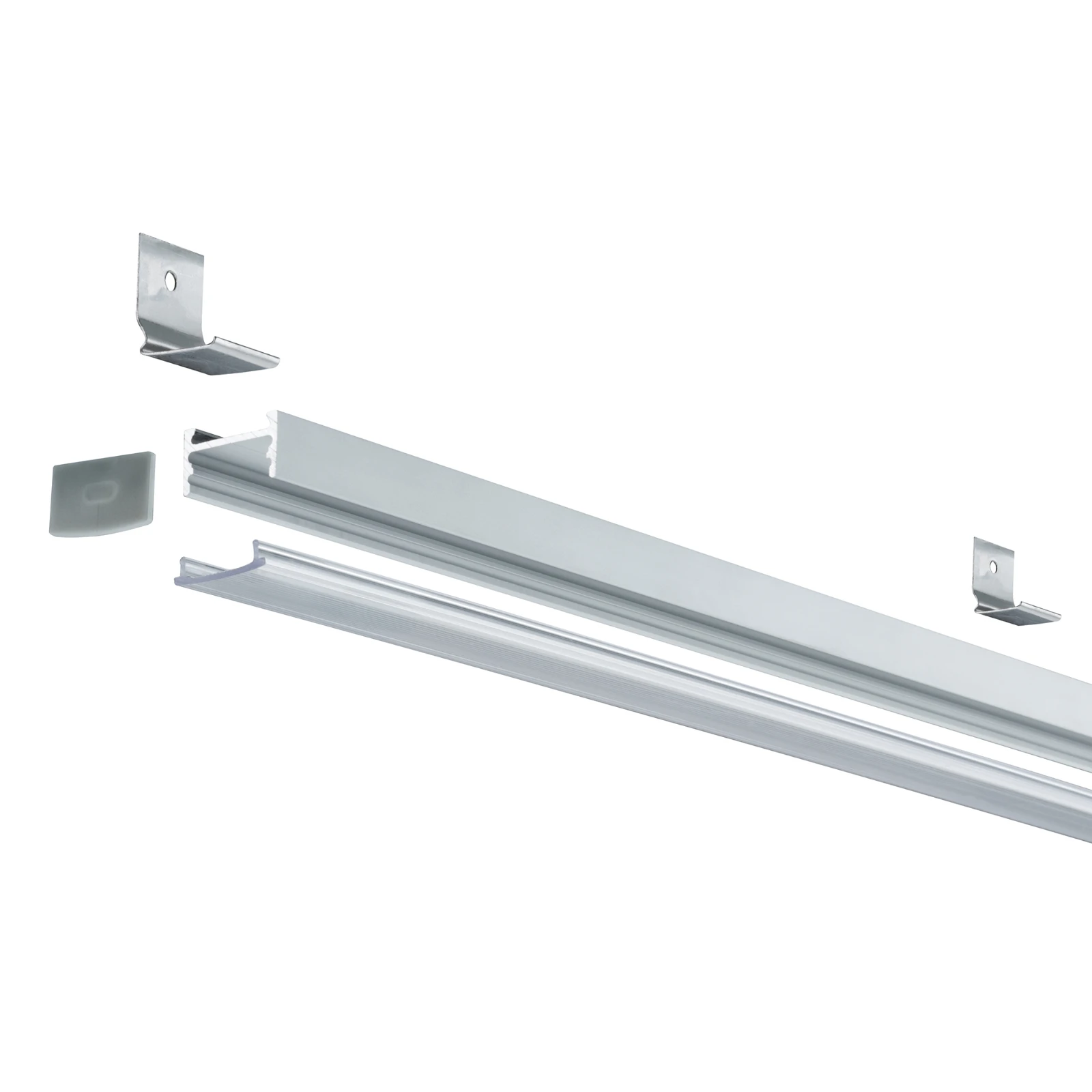 Paulmann LED-strip profiel Square 200cm (diffusor gesatineerd)