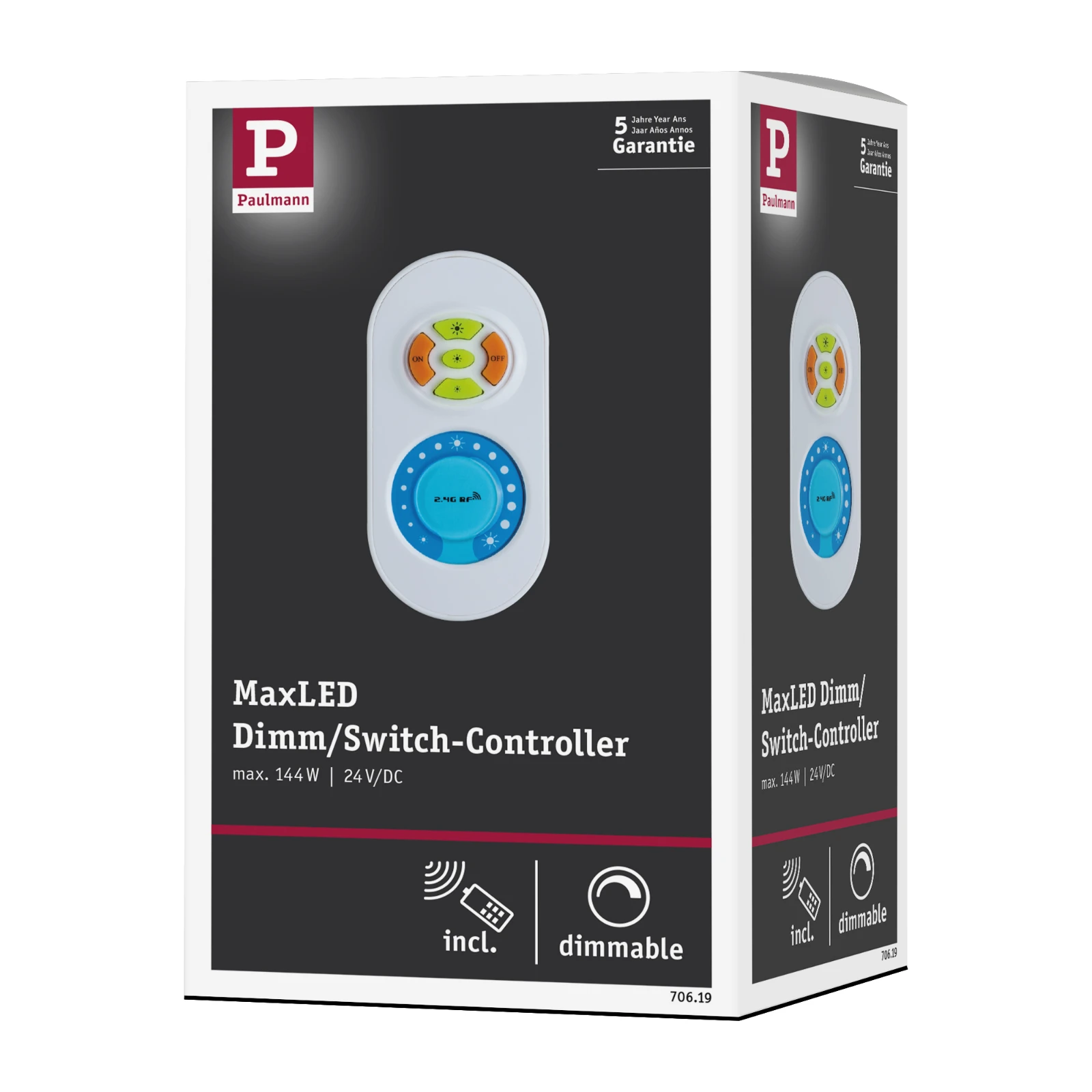Paulmann MaxLED Dim-/schakel Controller met afstandsbediending