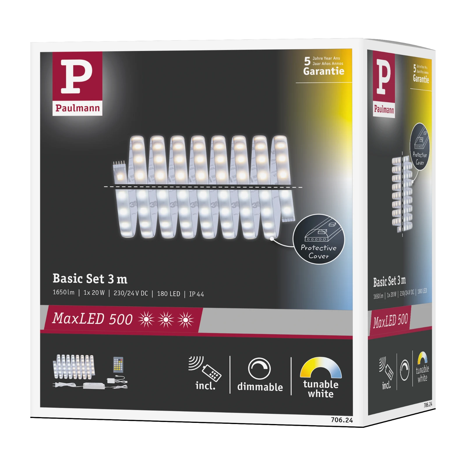 Paulmann MaxLED Tunable White basisset gecoat 3m