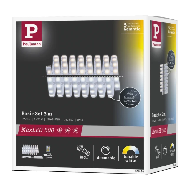 Paulmann MaxLED Tunable White basisset gecoat 3m