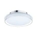 Paulmann LED-plafondlamp Luena 3000K IP44 glas/chroom