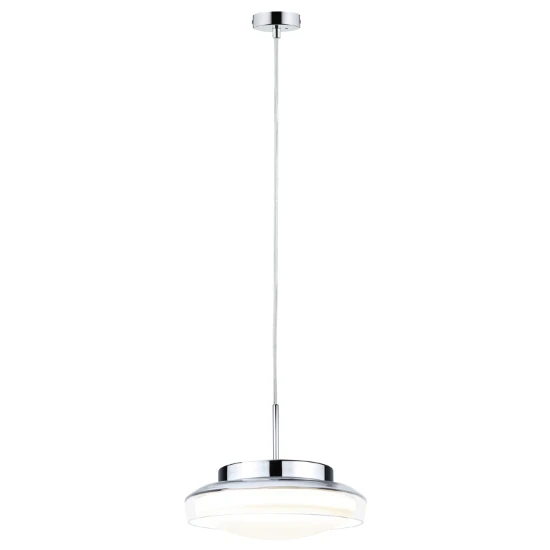 Paulmann LED-hanglamp Luena 3000K IP44 glas/chroom