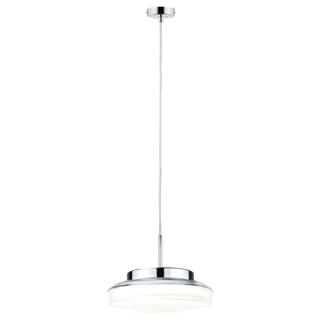 Paulmann LED-hanglamp Luena 3000K IP44 glas/chroom