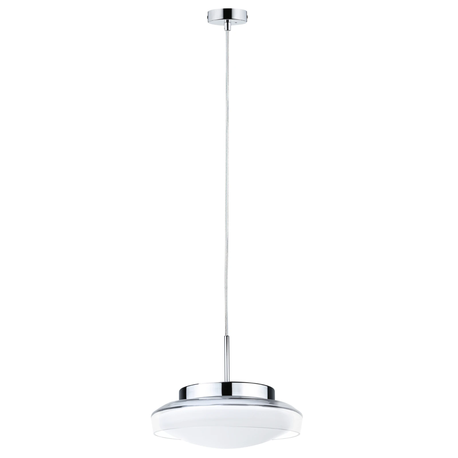 Paulmann LED-hanglamp Luena 3000K IP44 glas/chroom