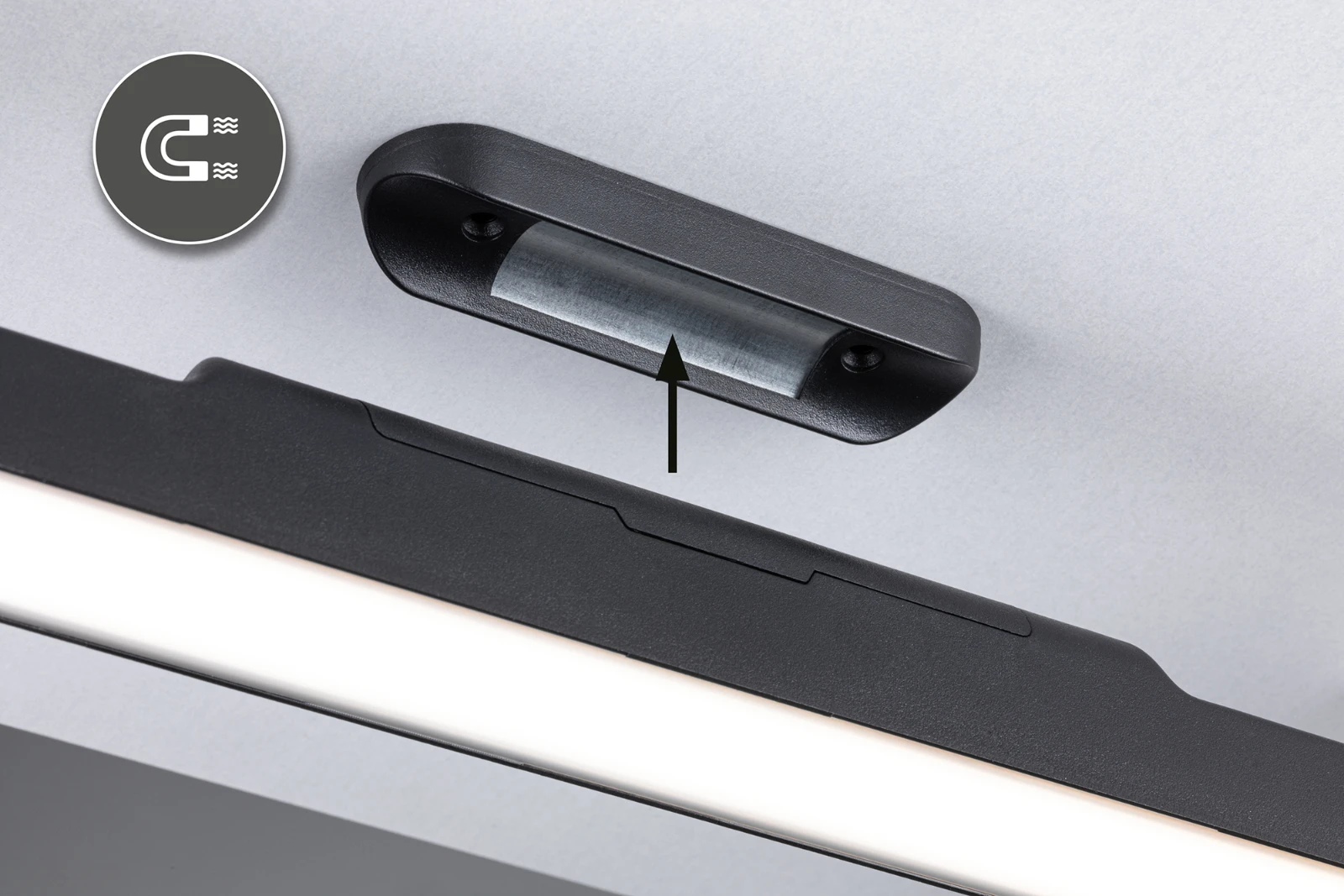 Paulmann LED-kastverlichting Atali 240lm 4000K zwart USB-C