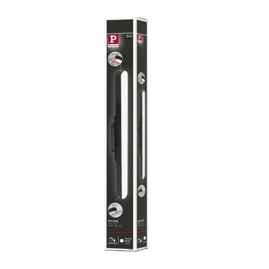 Paulmann LED-kastverlichting Atali 240lm 4000K zwart USB-C