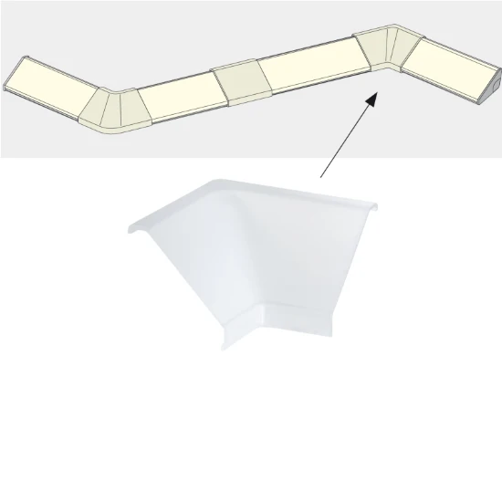 Paulmann LED-strip profiel Delta binnenhoek verbinding (2 stuks)