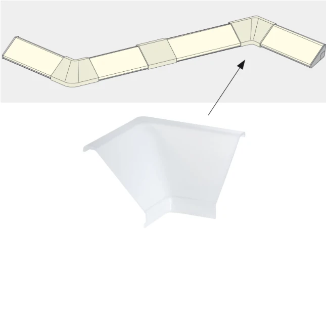 Paulmann LED-strip profiel Delta binnenhoek verbinding (2 stuks)