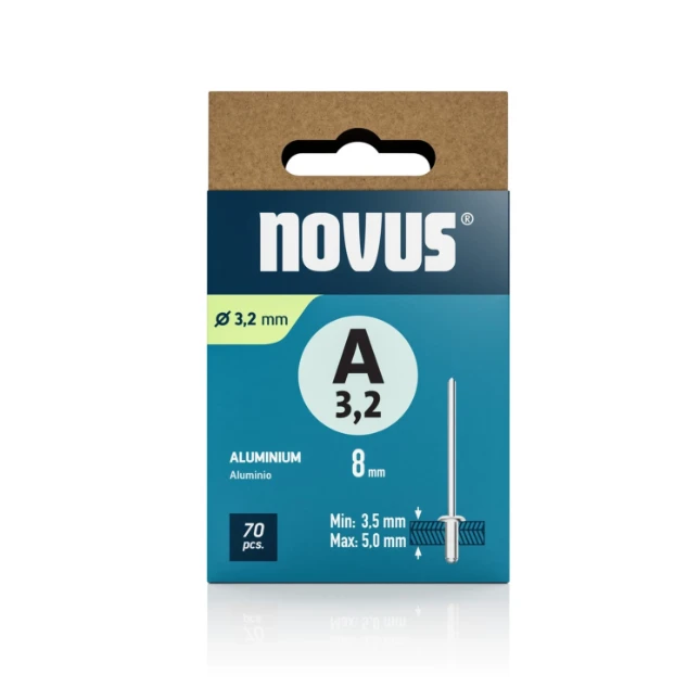 Novus Blindklinknagel A3