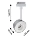 Paulmann URail LED-spot Pellet 6,7W 2700K dimbaar wit/chroom