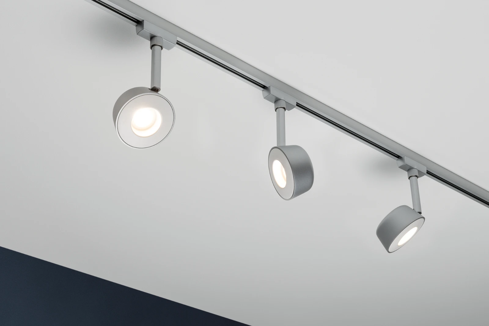 Paulmann URail LED-spot Pellet 6,7W 2700K dimbaar chroom mat