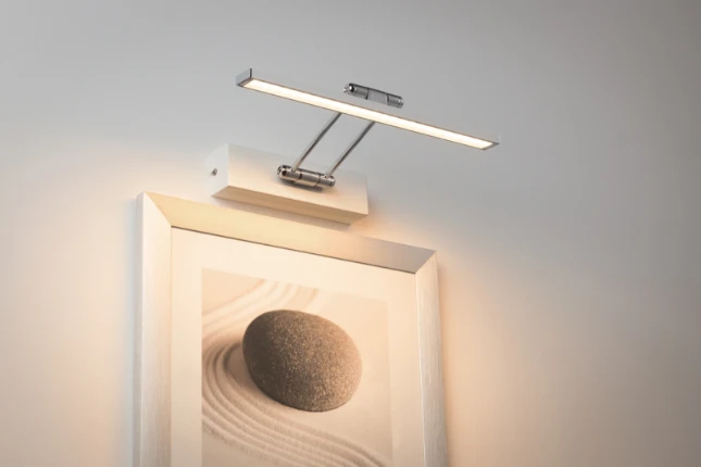 Paulmann LED-schilderij Galeria Beam 290mm 5W 2700K wit/chroom