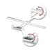Paulmann LED-schilderij Galeria Beam 290mm 5W 2700K wit/chroom