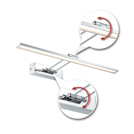 Paulmann LED-schilderij Galeria Beam 585mm 11W 2700K wit/chroom