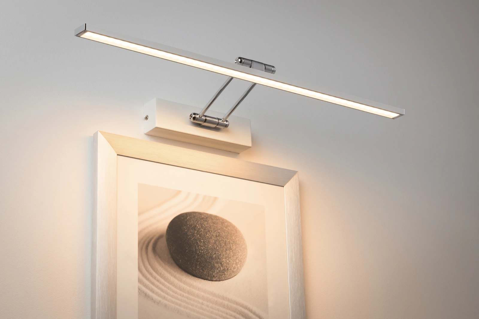 Paulmann LED-schilderij Galeria Beam 585mm 11W 2700K wit/chroom