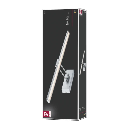 Paulmann LED-schilderij Galeria Beam 585mm 11W 2700K nikkel