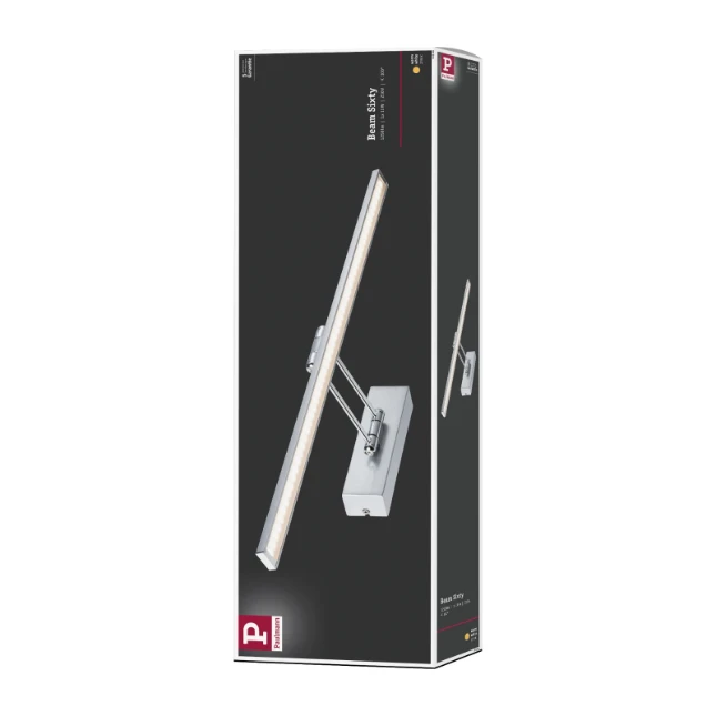 Paulmann LED-schilderij Galeria Beam 585mm 11W 2700K nikkel