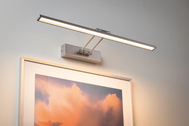 Paulmann LED-schilderij Galeria Beam 585mm 11W 2700K nikkel