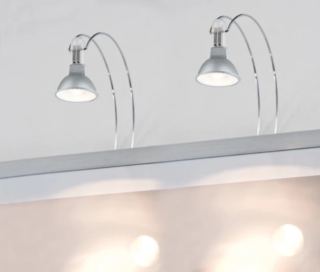 Paulmann LED-spiegellamp Galeria Assistent II 2x4W chroom