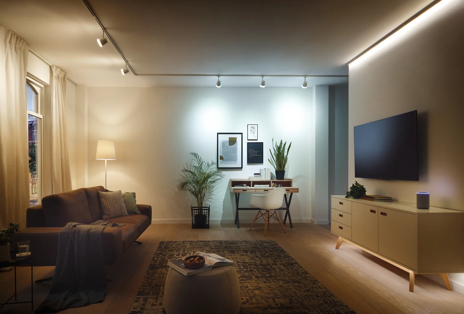 Paulmann LED-paneel Smart Home Cesena O700mm 11W tunable white