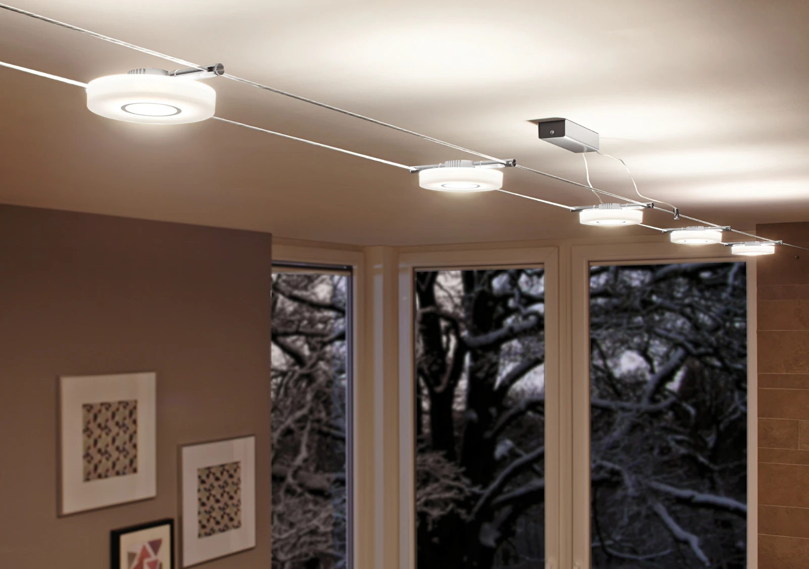 Paulmann LED-kabelsysteem DiscLED I basisset 4W tunable white