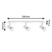 Paulmann Spotlight Teja 10W GU10 wit - 3-spot