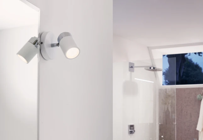 Paulmann Spotlight Zyli IP44 10W GU10 dimbaar wit - 1-spot