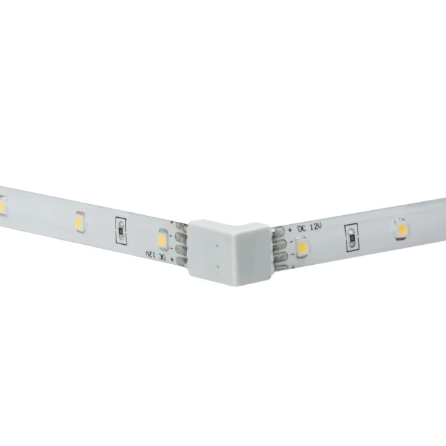 Paulmann YourLED Hoekverbinding 60W wit/zwart (4 stuks)