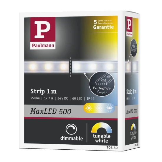 Paulmann MaxLED 500 LED-strip Tunable white RGBW 7W 1m (los)