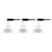 Paulmann LED-inbouwspot Nova 6,5W GU10 wit O84mm - 3-spots
