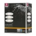 Paulmann LED-inbouwspot Nova IP65 7W GU10 wit O93mm - 3-spots