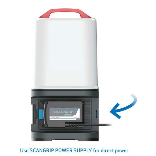 Scangrip Werklampset Area 10 Connect + Powerkabel + statief